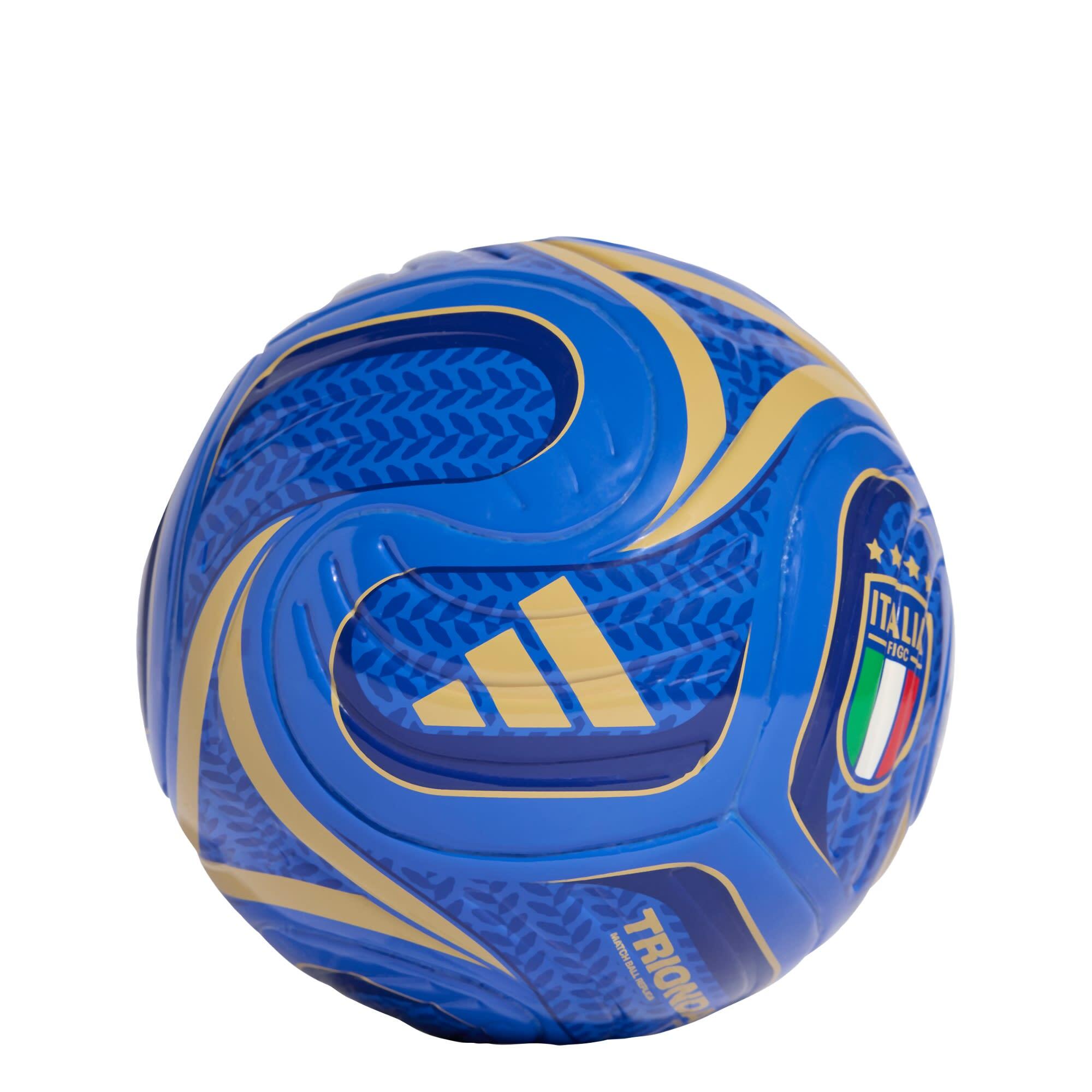 Adidas - Mini Ballon Domicile Italie Trionda - Ballon - Beige|bleu - Decathlon