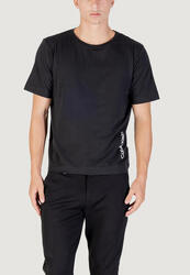 t-shirt crop top SS TEE HOMME noir