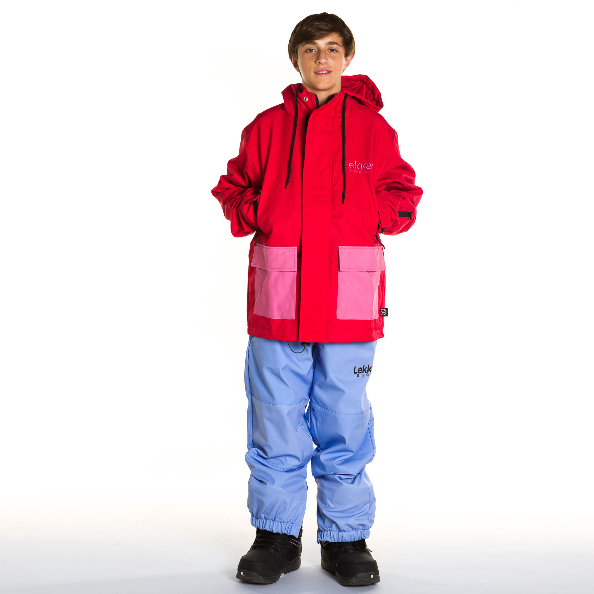 Veste de ski snow Kids Rose Bloom 10K rouge rose 3/3