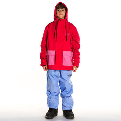 Giacca da sci snow Kids Rose Bloom 10K rosso rosa