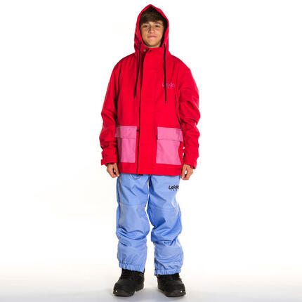 Ski-jas snow Kids Rose Bloom 10K rood roze