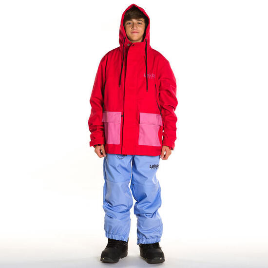 Giacca da sci snow Kids Rose Bloom 10K rosso rosa