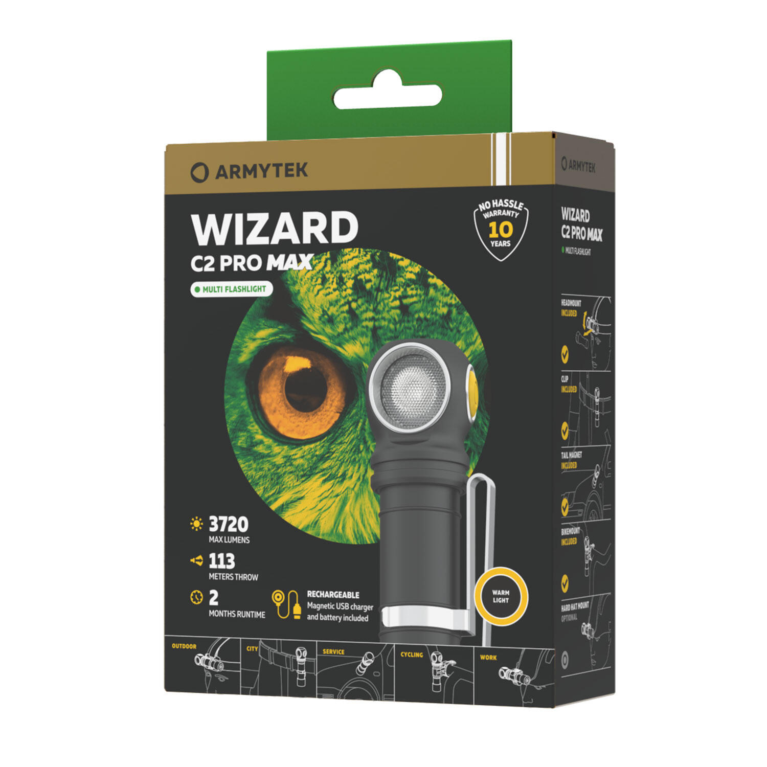 Latarka Armytek Wizard C2 Pro Max 4000 lumenów 2/7