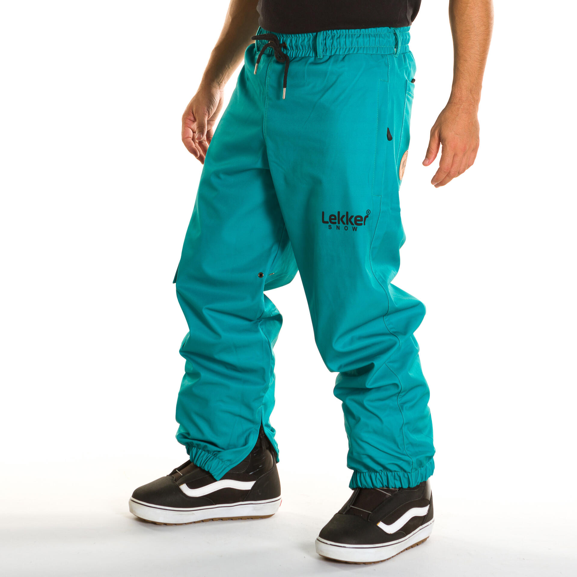 Pantalon de ski snow unisexe Deep Aqua 10K bleu 2/3