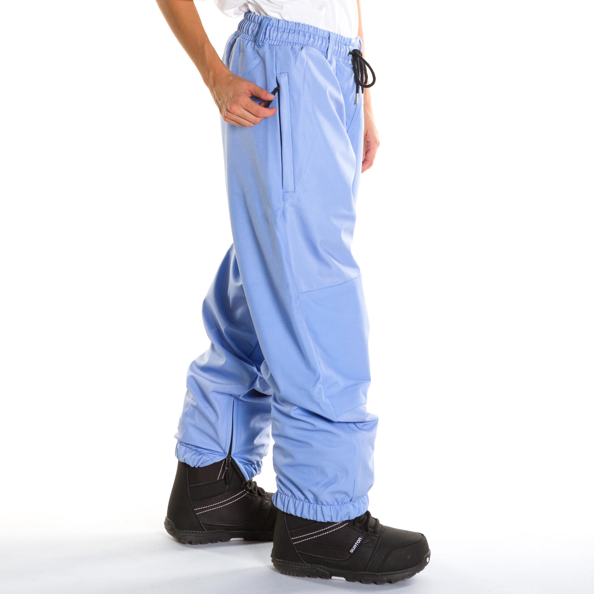 Pantalon de ski snow unisexe Glacier 10K bleu 3/3