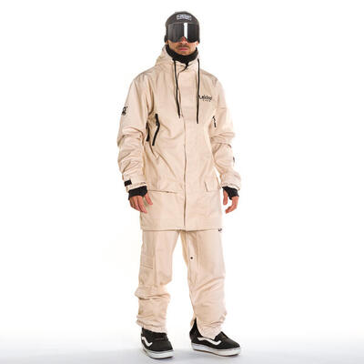 Giacca da sci snow unisex Sahara Ridge 10K beige