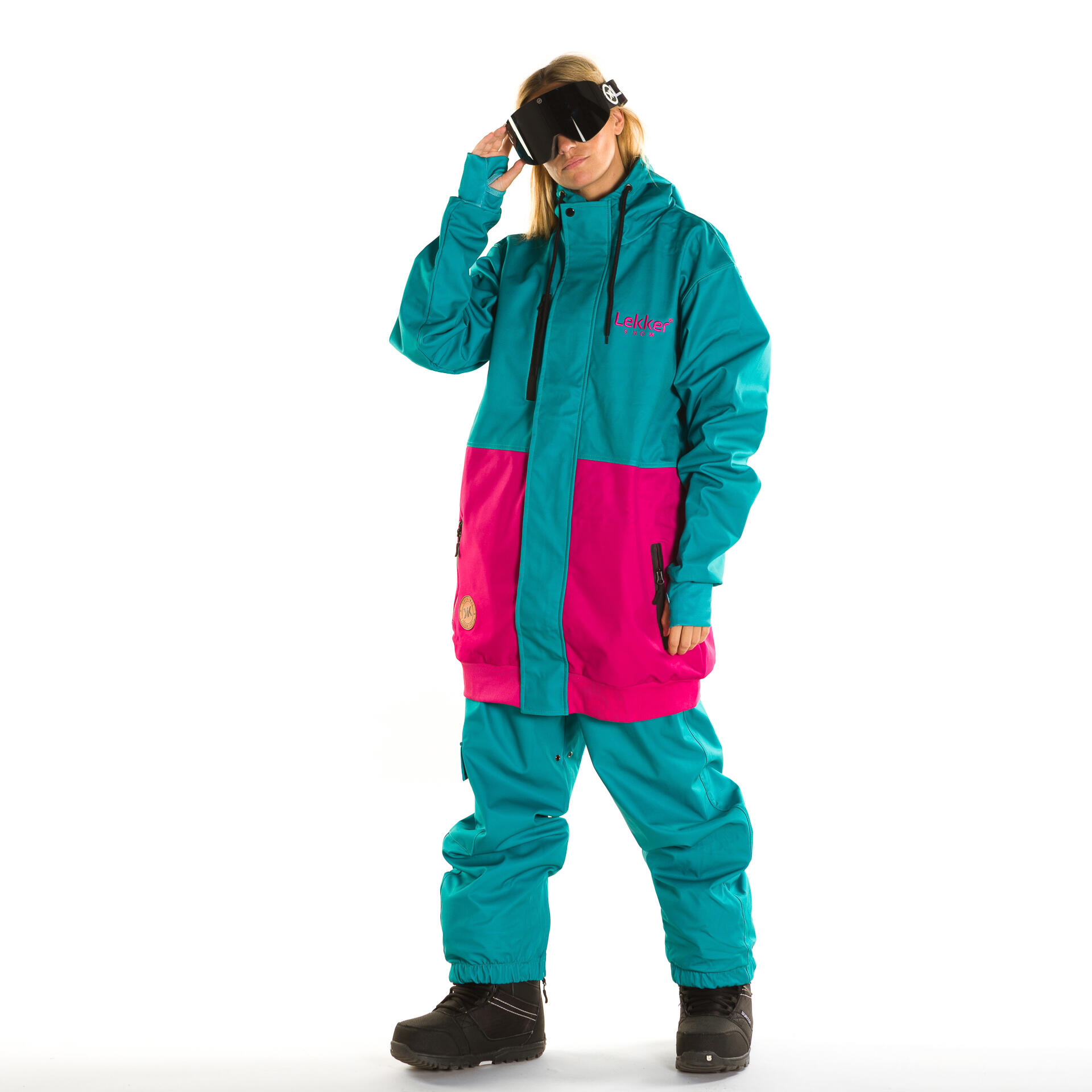 Veste de ski snow unisexe Aurora Split 10K Aguamorado 2/3