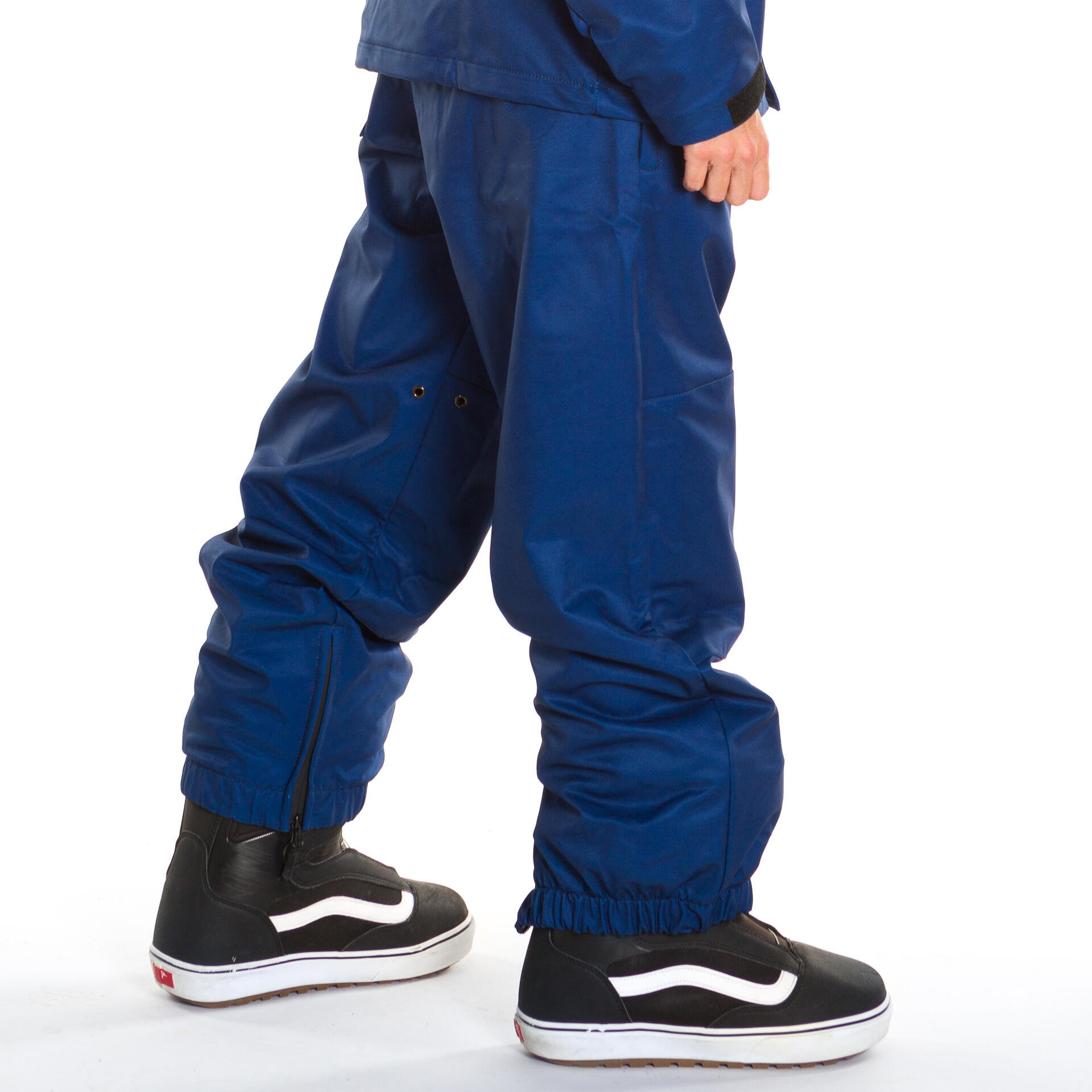 Pantalon de ski snow unisexe 1830 10K bleu blanc rouge 2/3