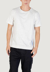 t-shirt crop top SS TEE HOMME gris clair