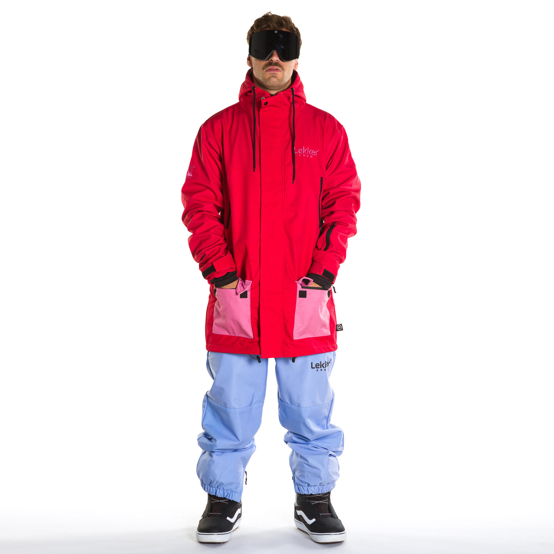 Veste de ski snow unisexe Rose Bloom 10K rouge rose 2/3