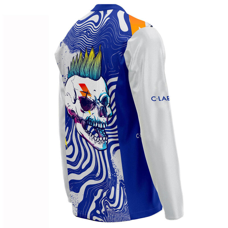 Tricou MTB Enduro cu mânecă lungă Punk