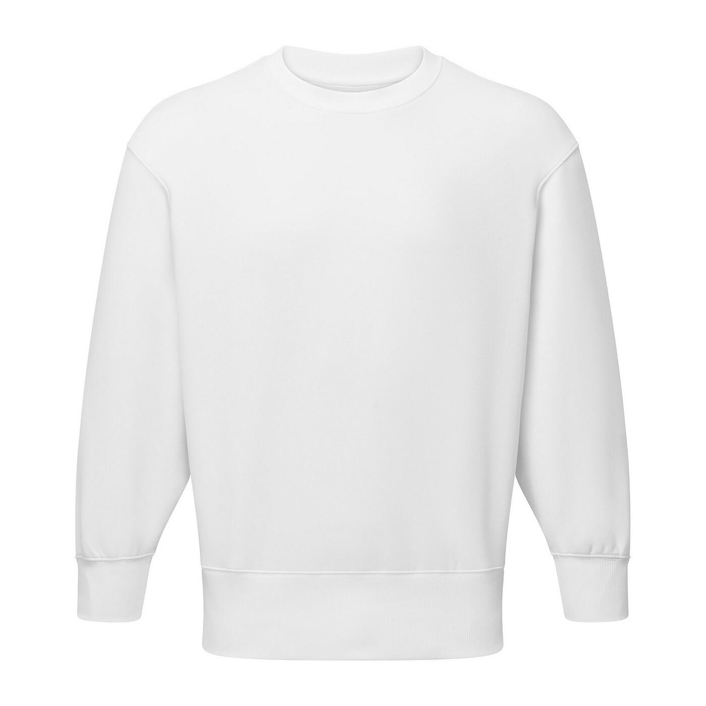 TRIDRI Unisex Adult Sweatshirt (White)