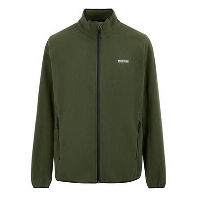 Heren hadfield full zip fleece jas (nefrietgroen)