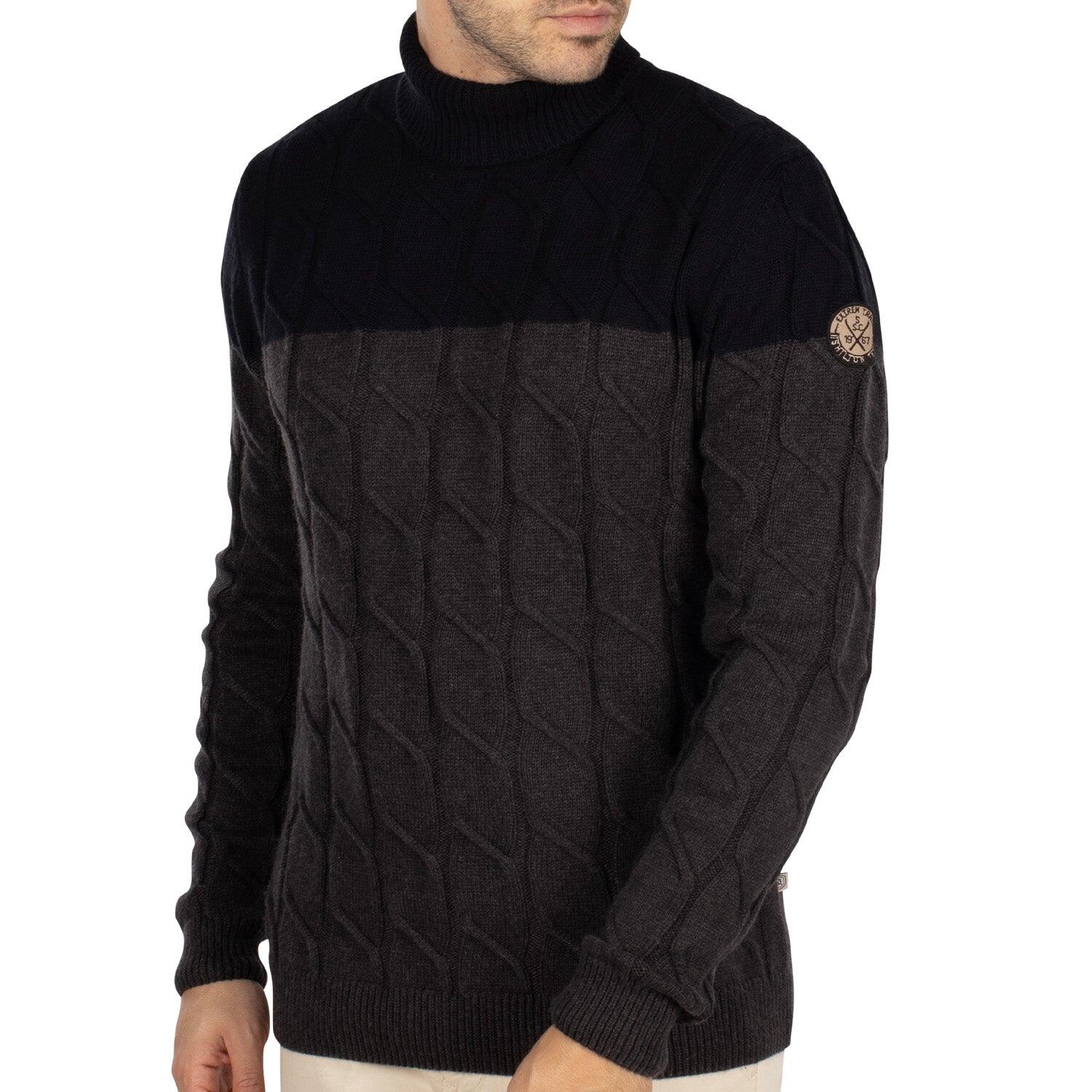 Shilton - Pull Col Roulé Extrem Trail Homme - Pull - Noir - Decathlon