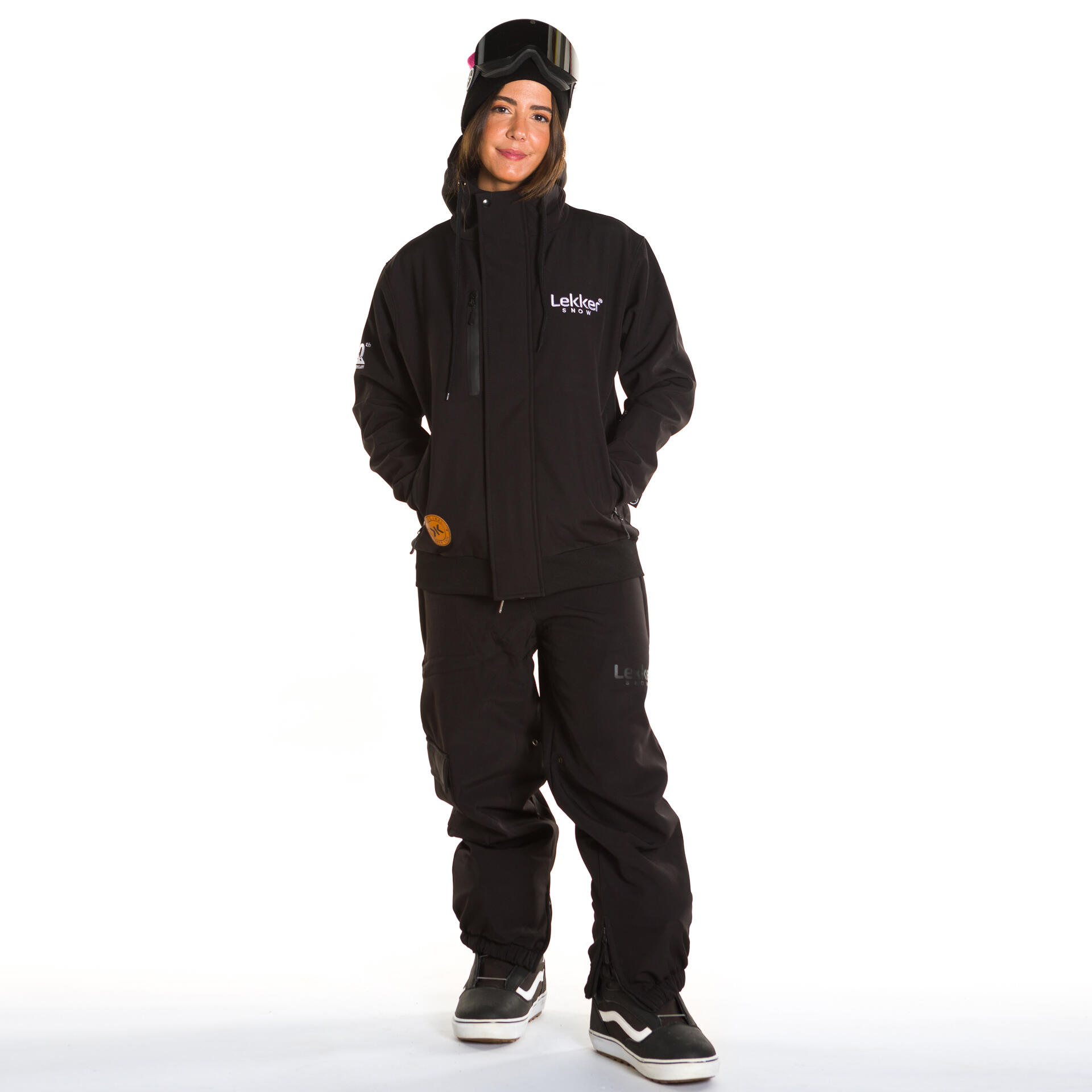 Veste de ski snow unisexe Black Peak 10K Black 2/3