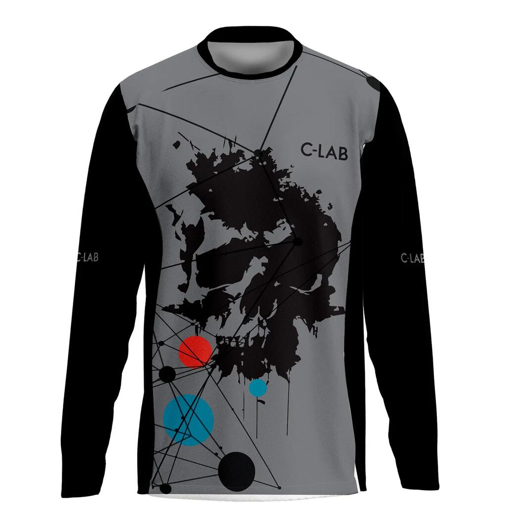 MTB Enduro Long Sleeve Jersey Skeletor