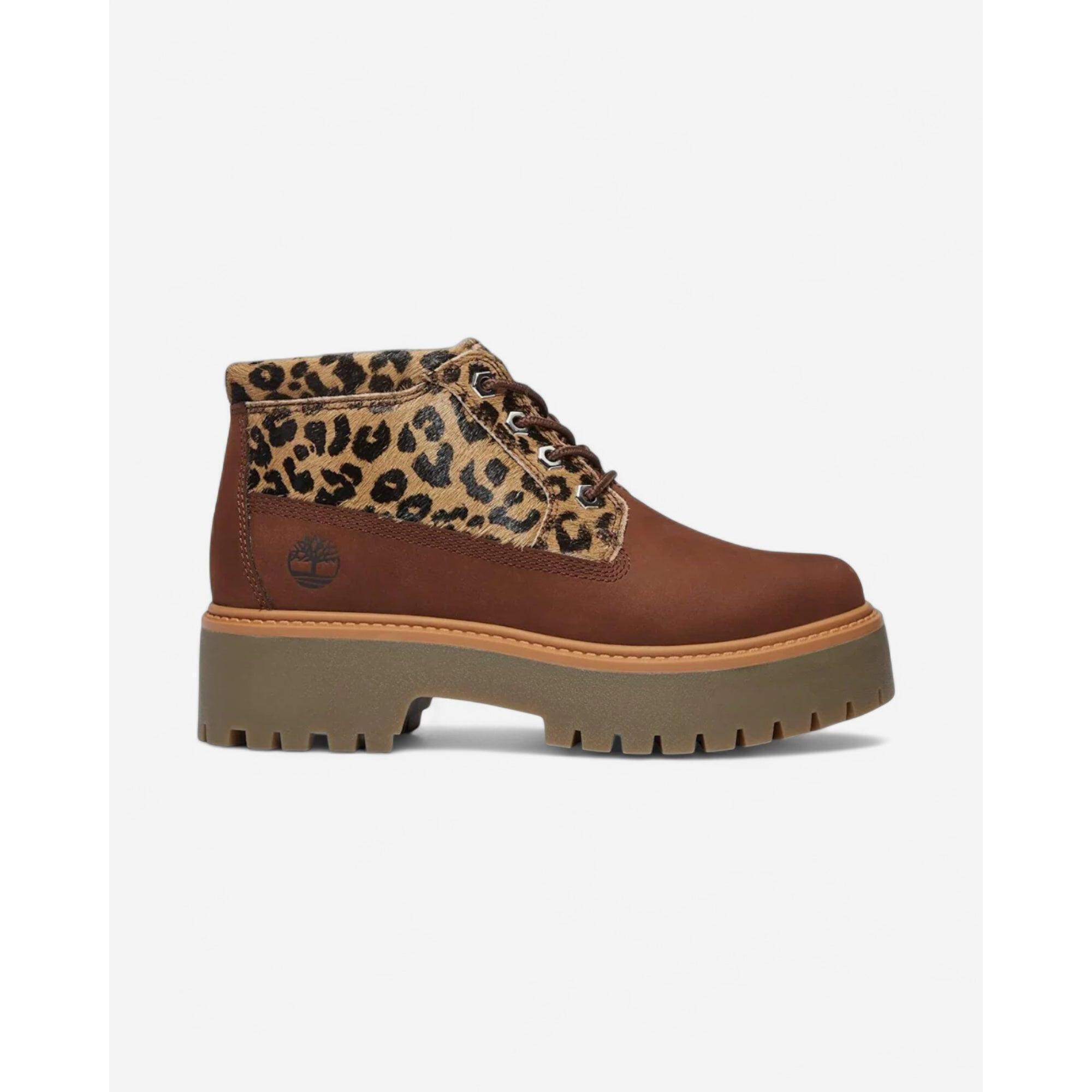 Timberland - Timberland 6 Premium Stone Street Cheetah (women's) - Baskets - Marron - Decathlon