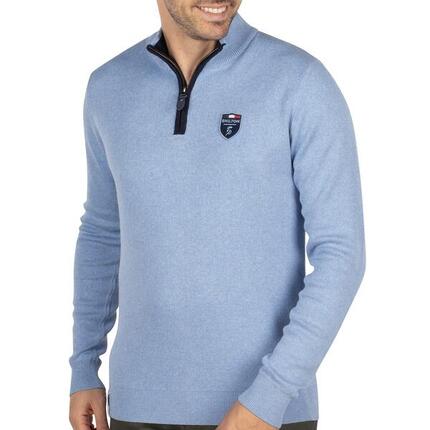 Pull camionneur french ecusson homme