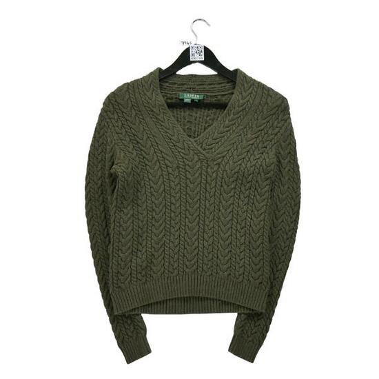 Seconda Mano - Maglione verde da donna - Stato eccellente