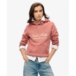 Sweat à capuche logo métallique de luxe