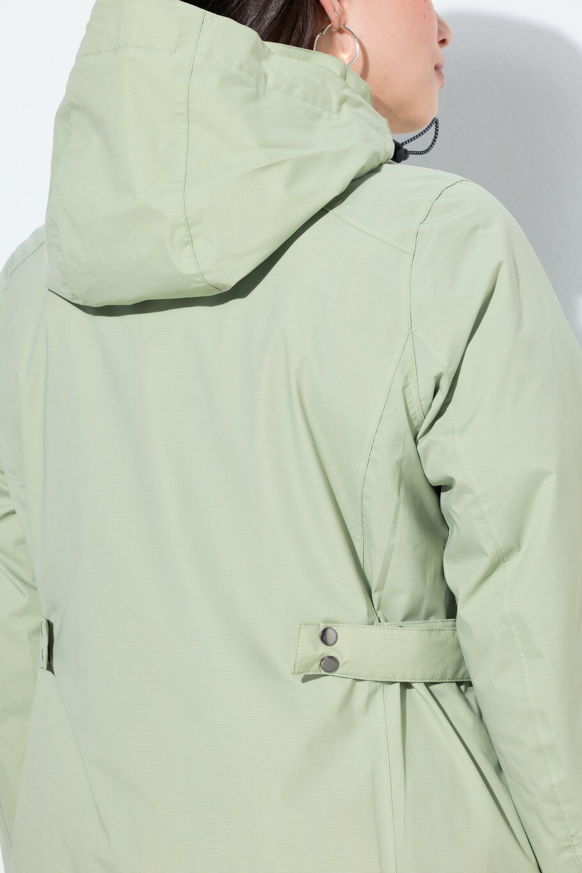 Femme Veste technique HYPRAR à capuche tissu imperméable coupe évasée 3/7