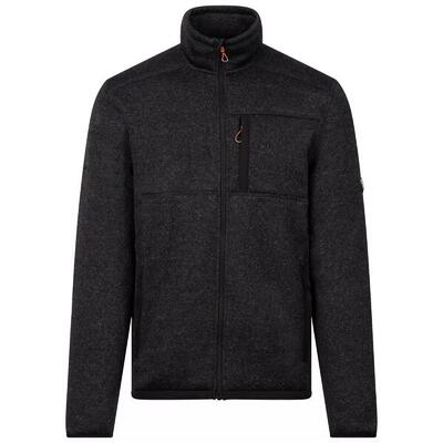 Heren bramall fleece jas (zwarte mergel)