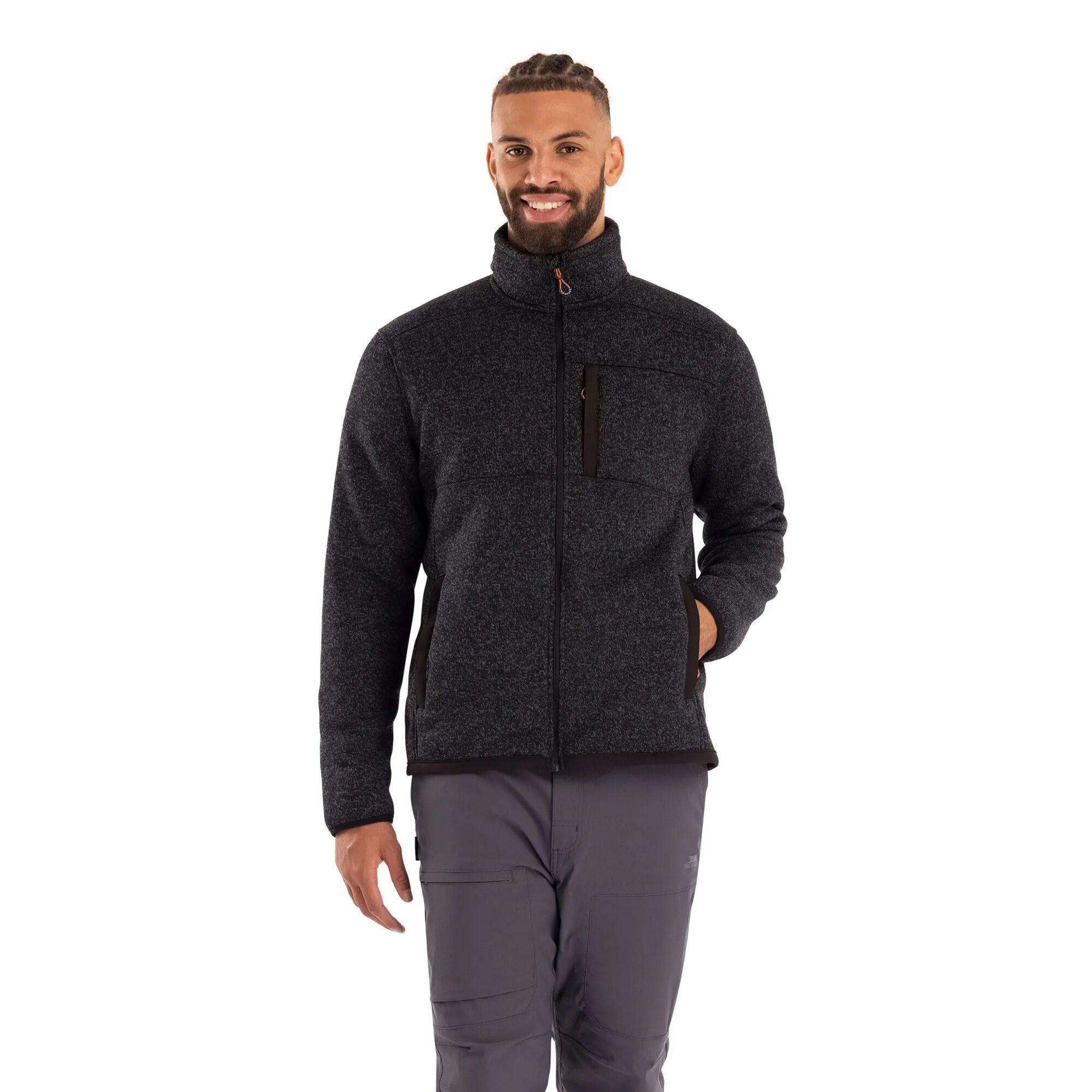 Veste Polaire BRAMALL Homme (Noir Chiné) 4/5