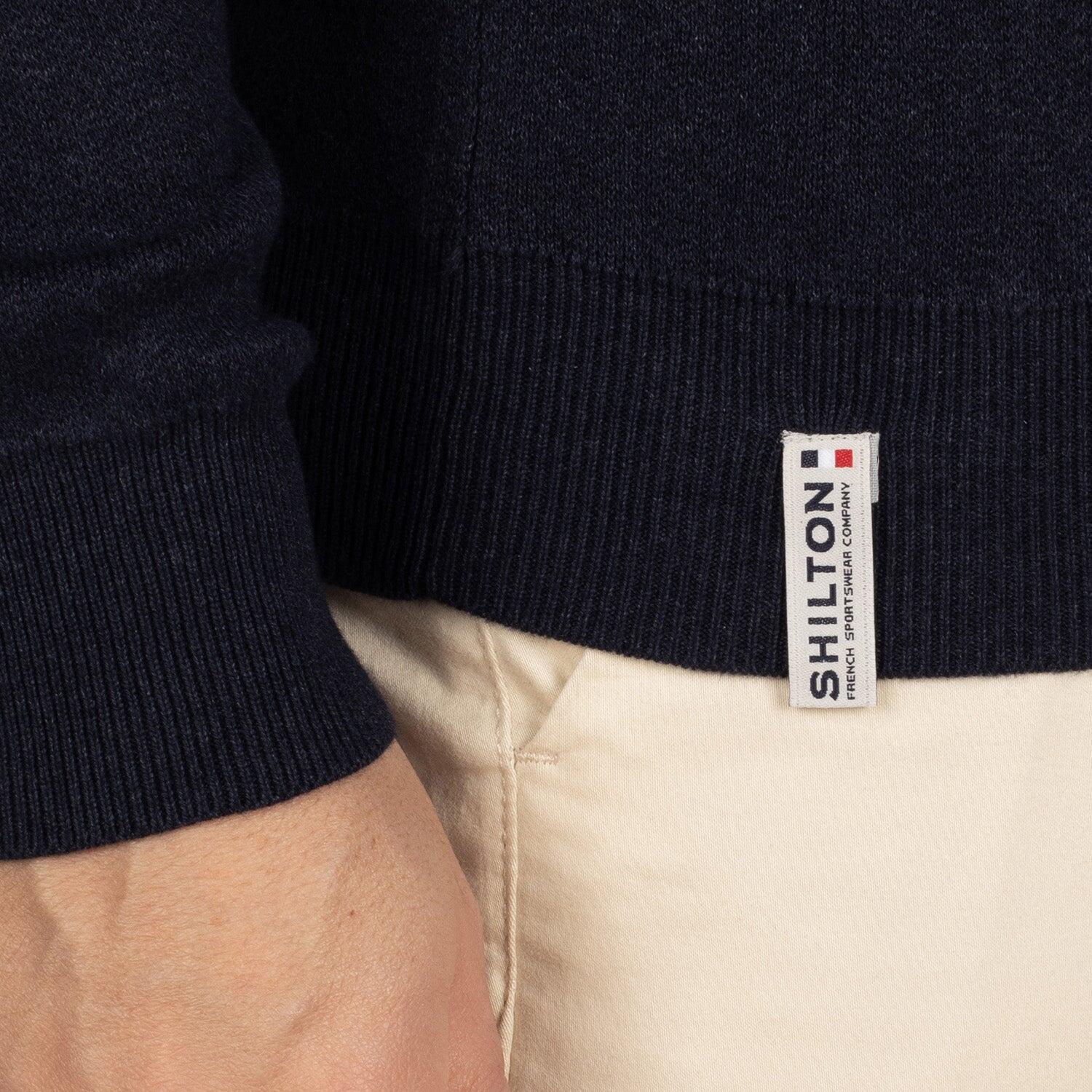 Pull camionneur french ecusson homme 4/4