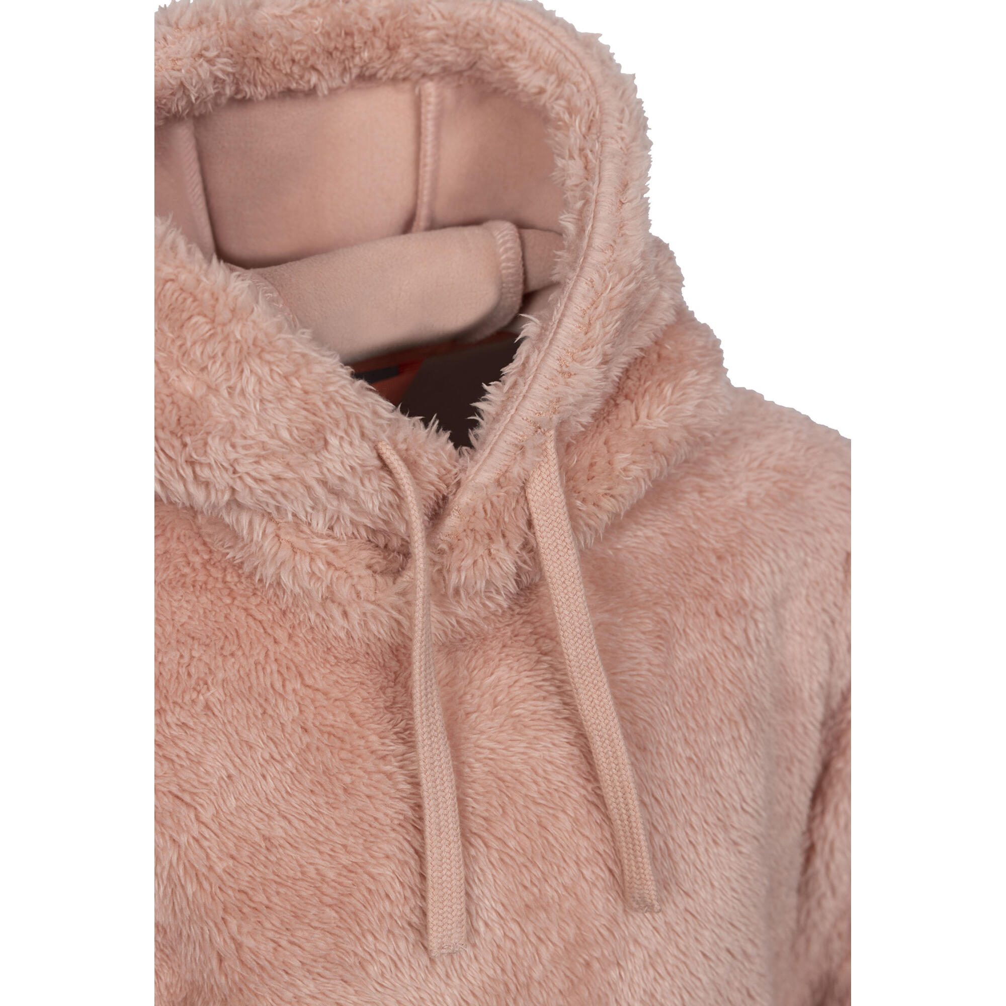 Kinder/Kids Temoni Fleece Overhead Hoodie (Middenroze) 3/5