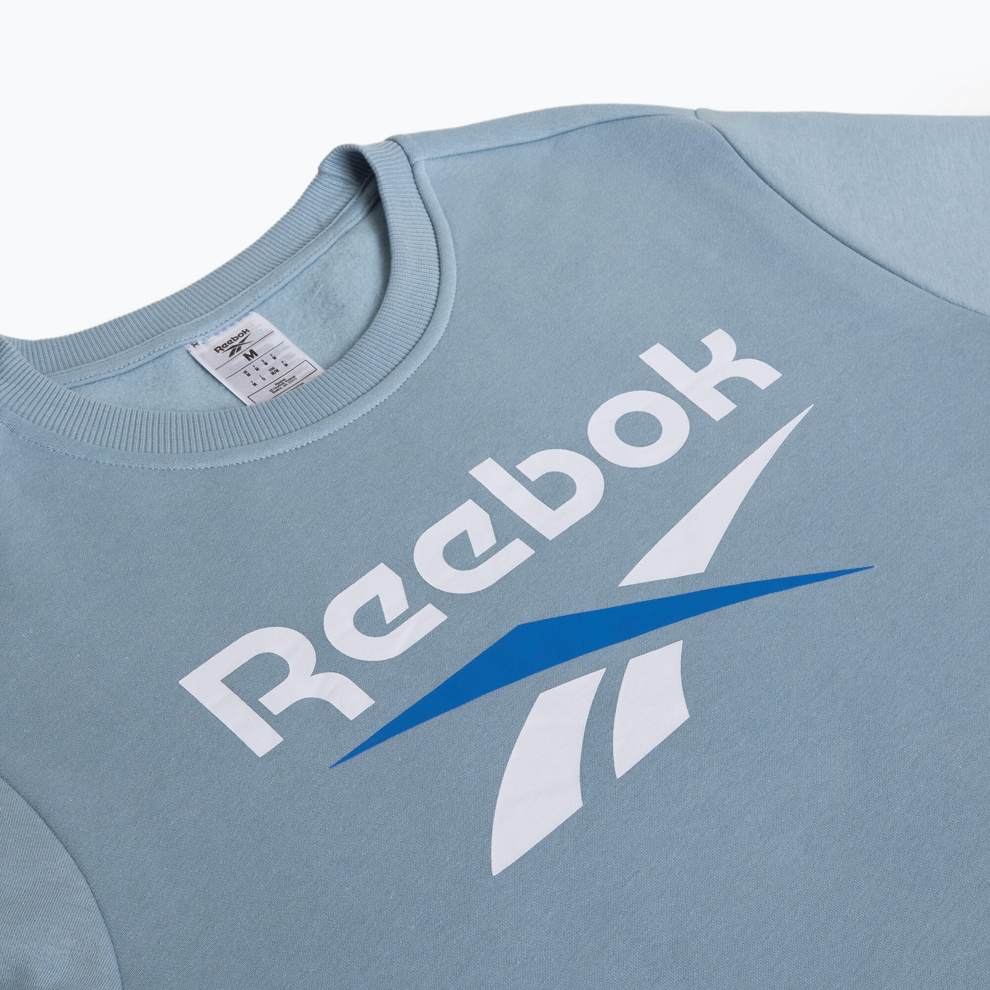 Sweat-shirt homme Reebok Identity Big Logo Fleece Crew 3/4