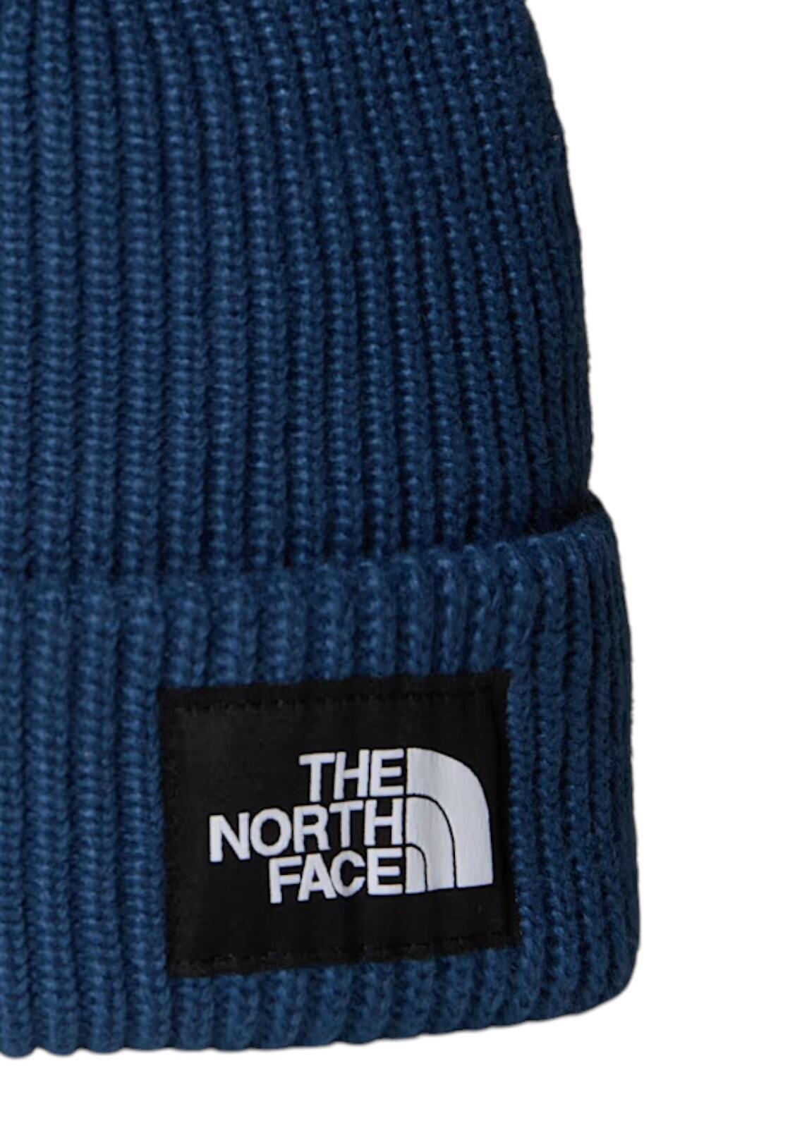 Bonnet pour homme The North Face Salty doublé bleu 2/4
