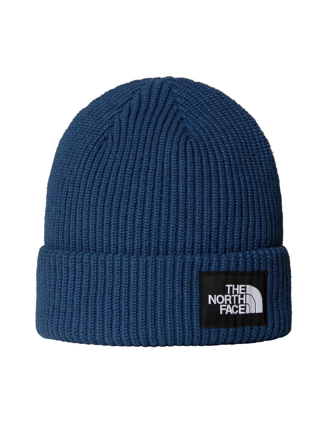 Bonnet pour homme The North Face Salty doublé bleu 4/4