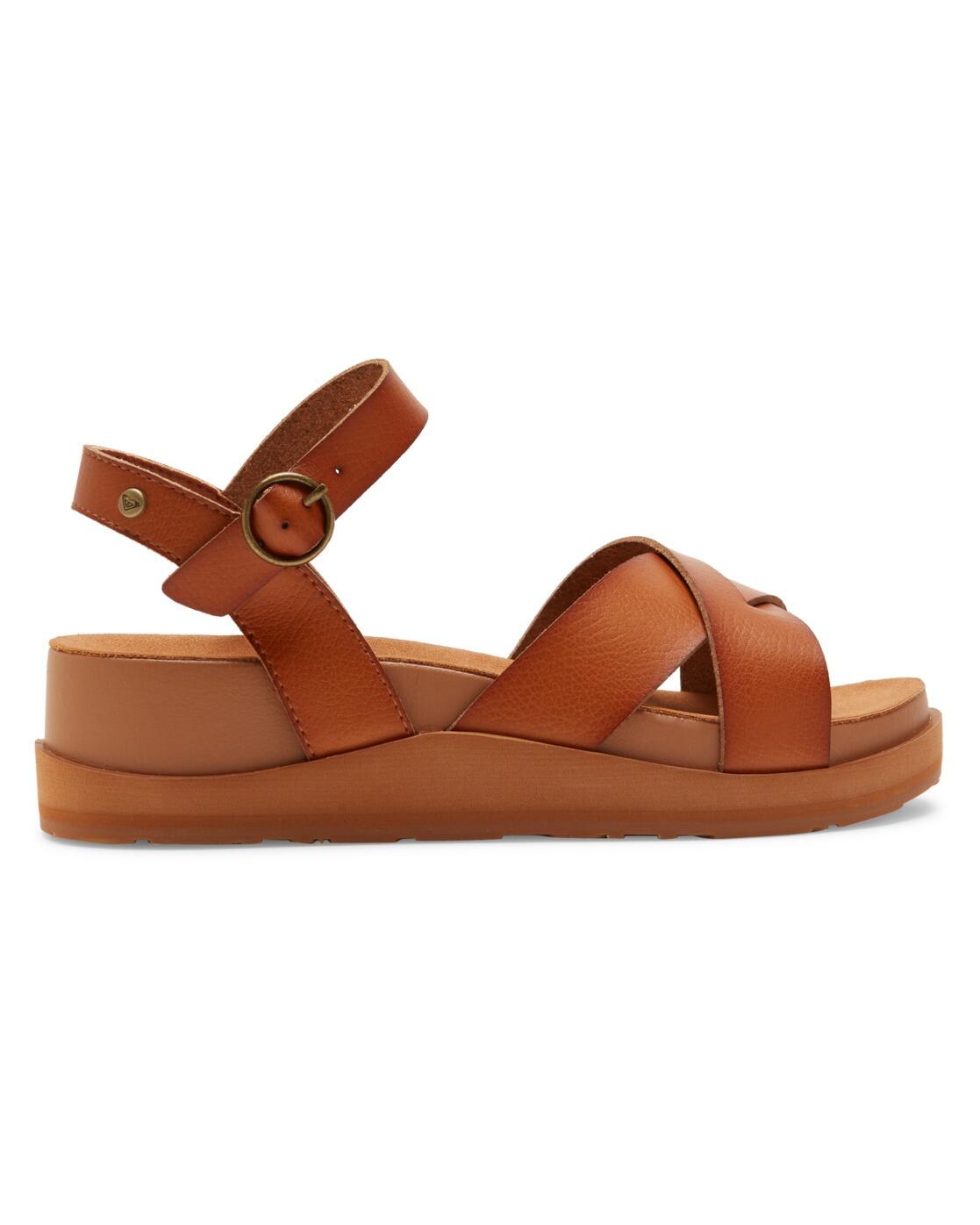 Sandalias con plataforma KAMILA Beige Mujer 2/4