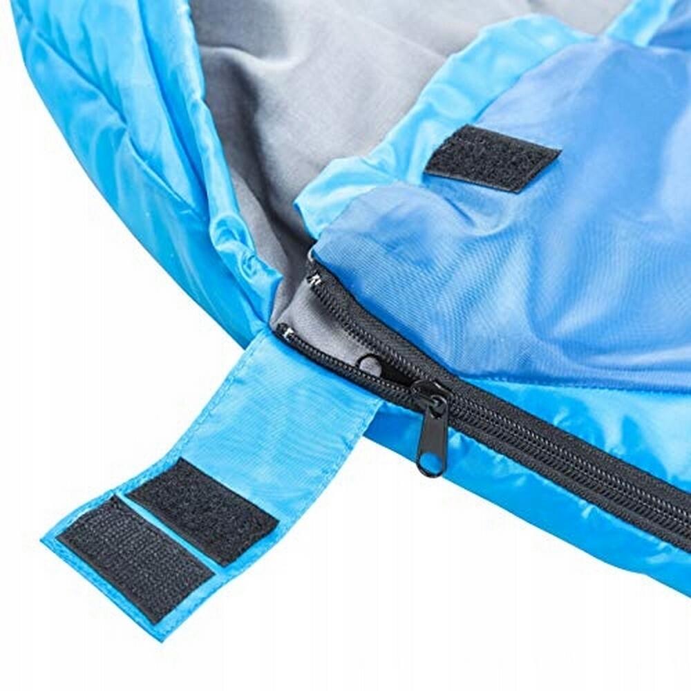 "Snooze" Schlafsack, 2 Jahreszeiten Damen und Herren Blau 4/5