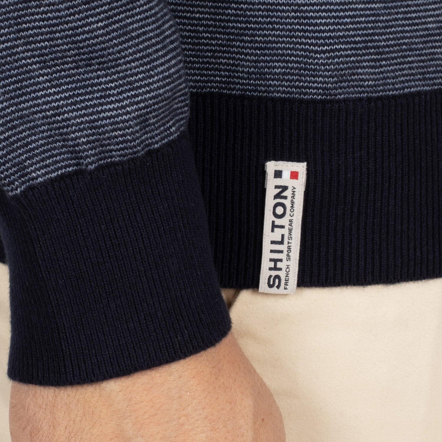 Pull camionneur french ecusson homme 4/4