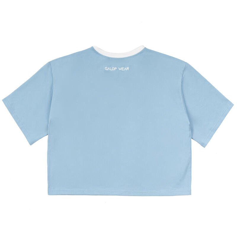 Tricou de echitație GALOP WEAR cu cal în galop