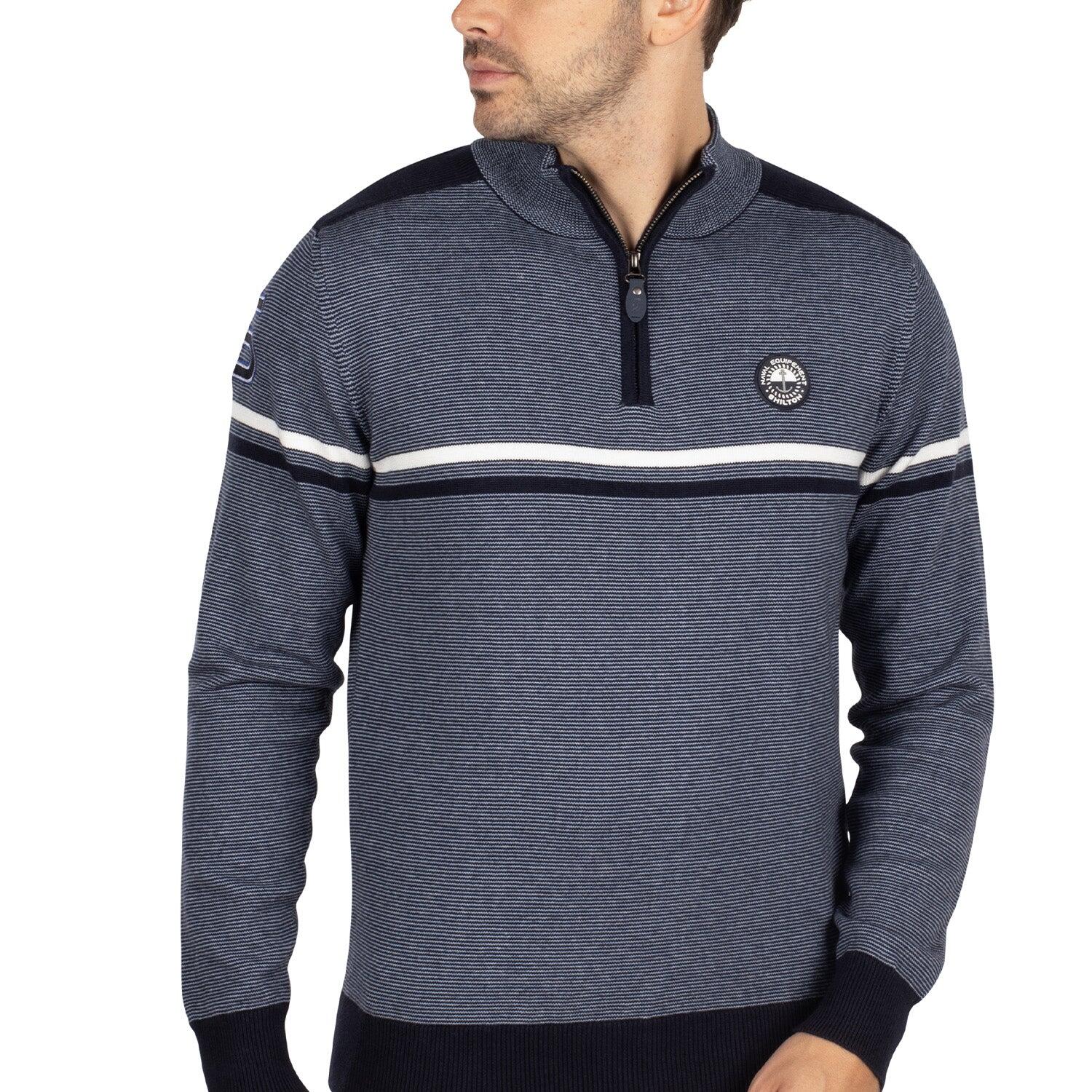 Shilton - Pull Camionneur Nautical 6 Homme - Pull - Bleu - Decathlon
