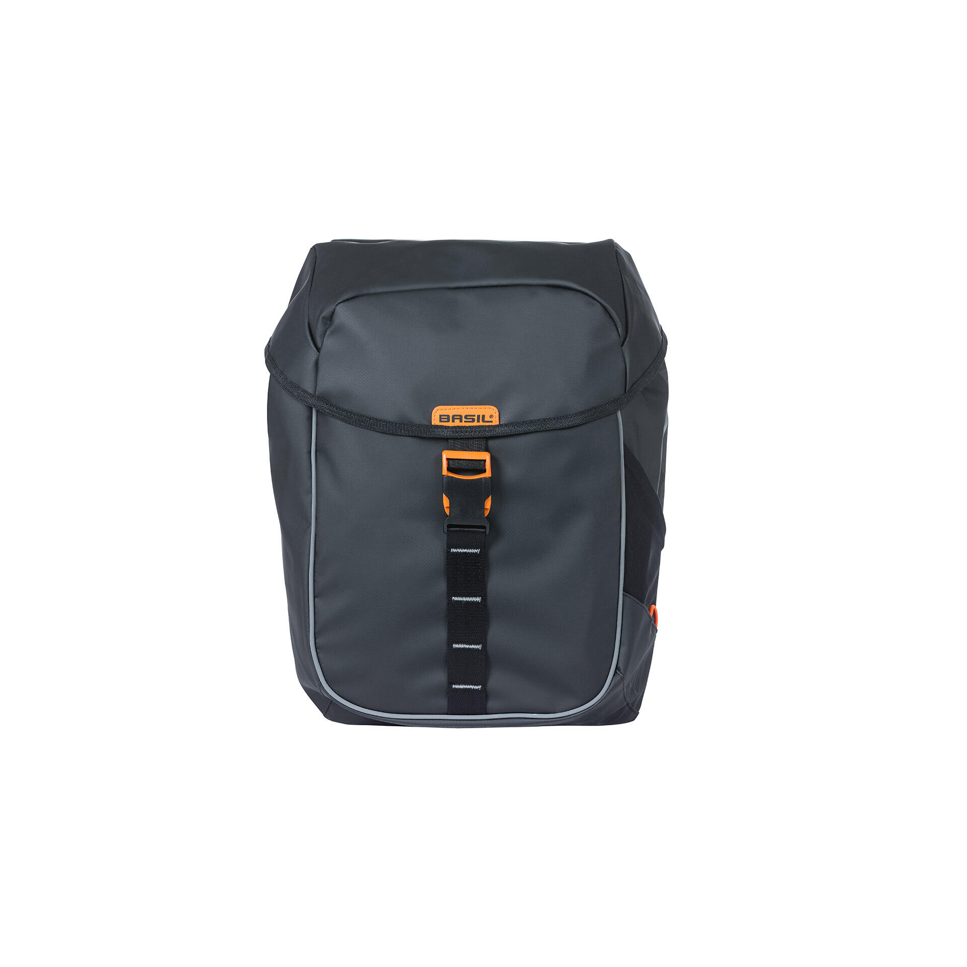 Basil Miles Tarpaulin Mik - Sac à vélo double noir imperméable 34 litres 2/5