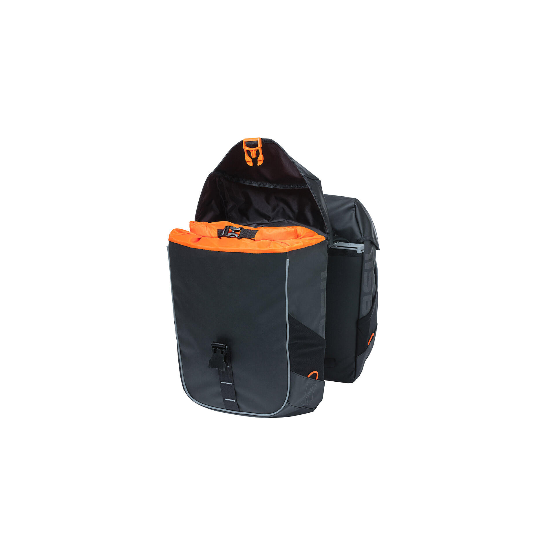 Basil Miles Tarpaulin Mik - Sac à vélo double noir imperméable 34 litres 4/5