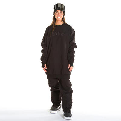 Snowboard hoodie 10k eclipse zwart