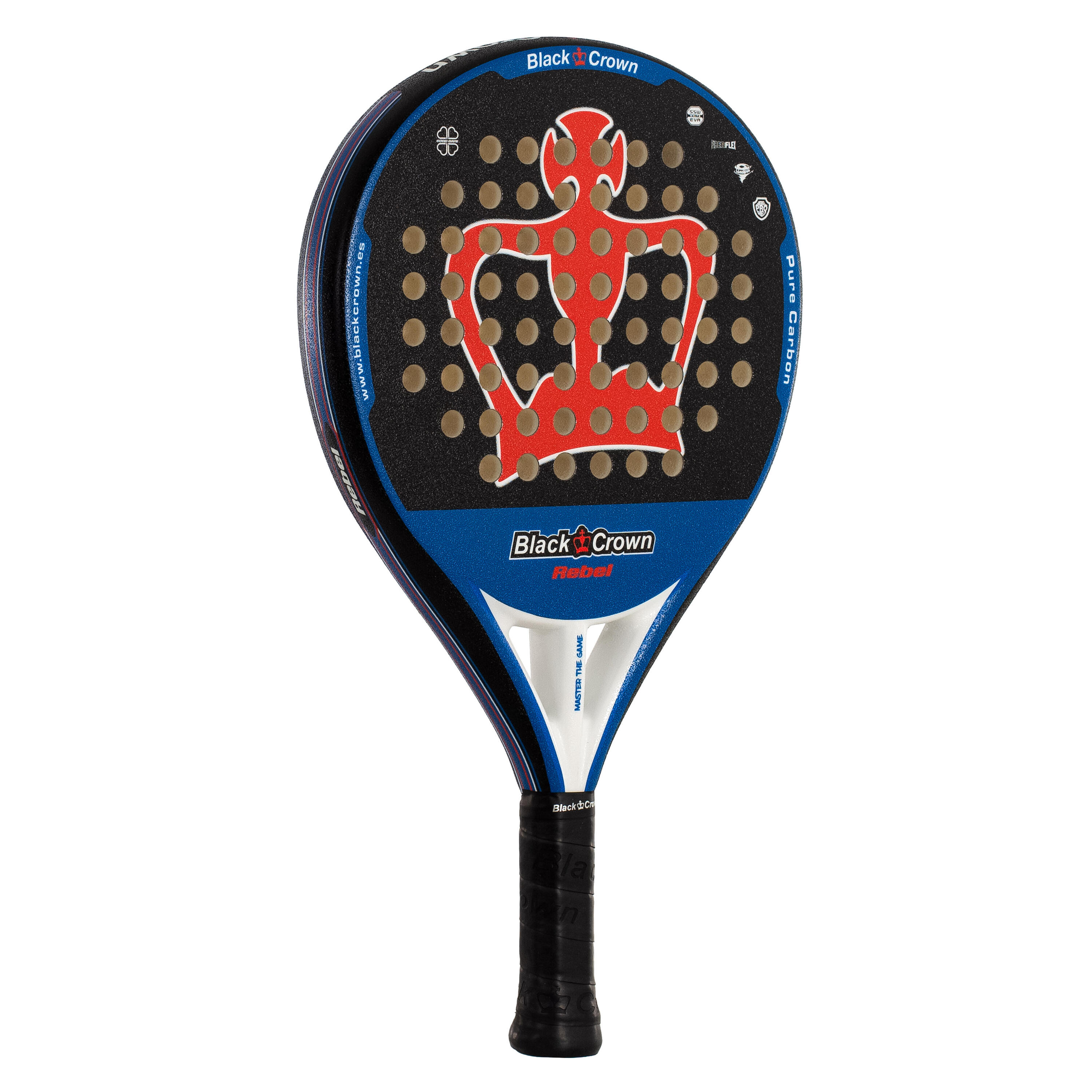 Racchetta da Padel Black Crown Rebel – Potenza e Controllo Bilanciati 2/5