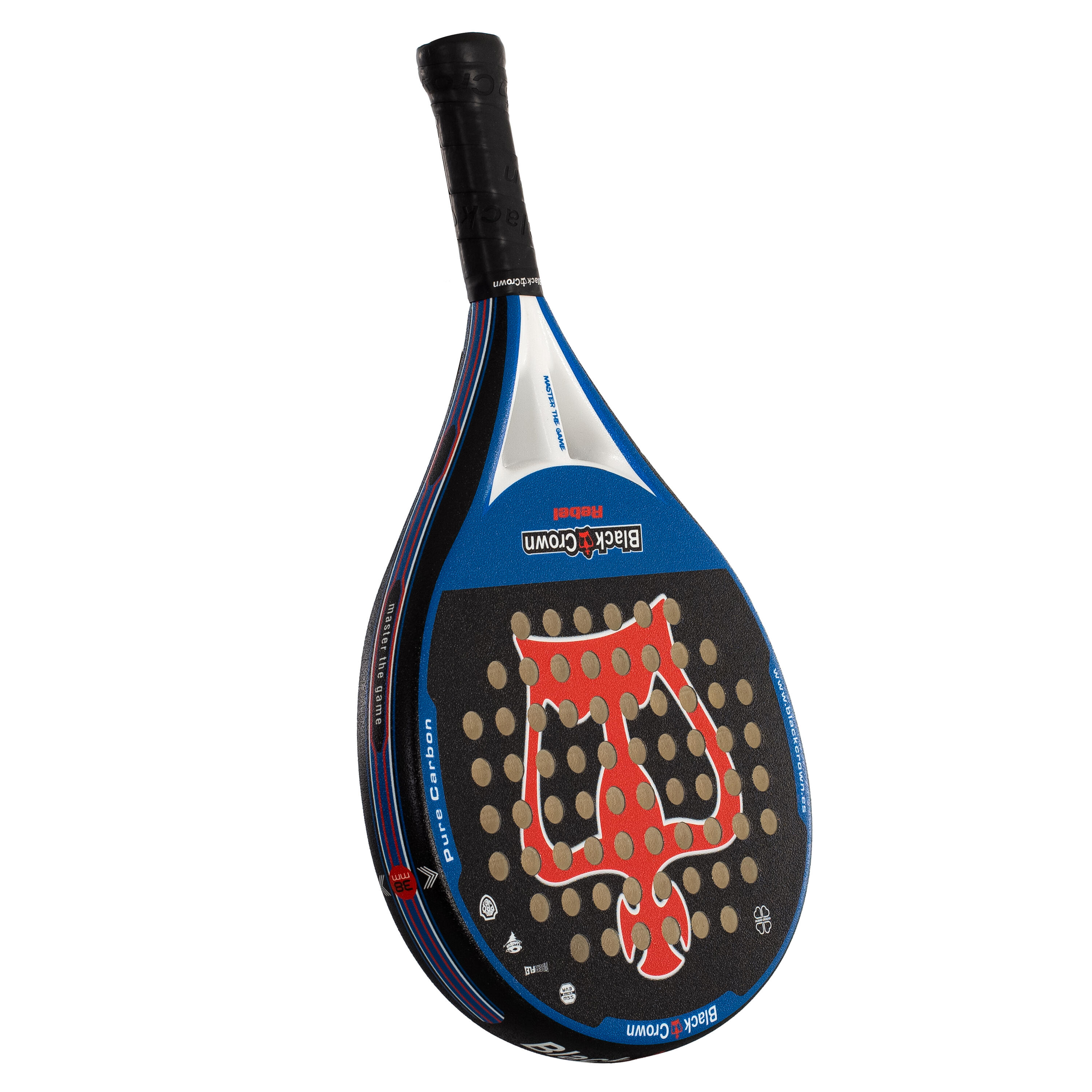 Racchetta da Padel Black Crown Rebel – Potenza e Controllo Bilanciati 4/5