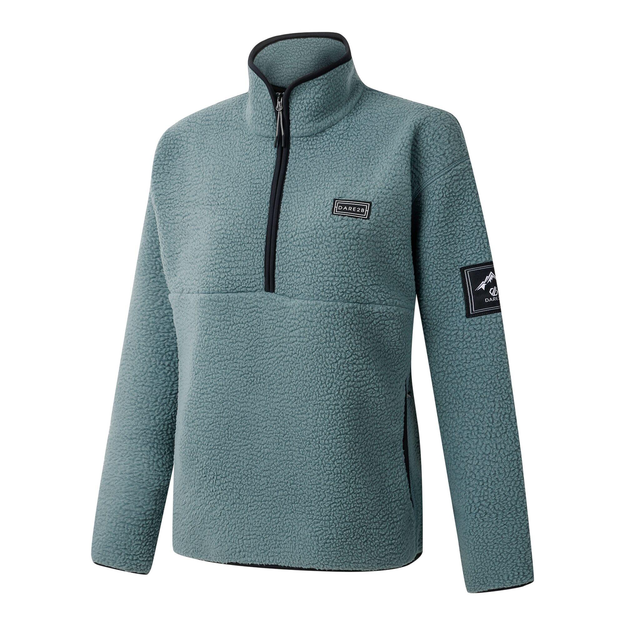 Felpa In Pile Donna Dare 2B Slide Out Elemento Grigio 3/4