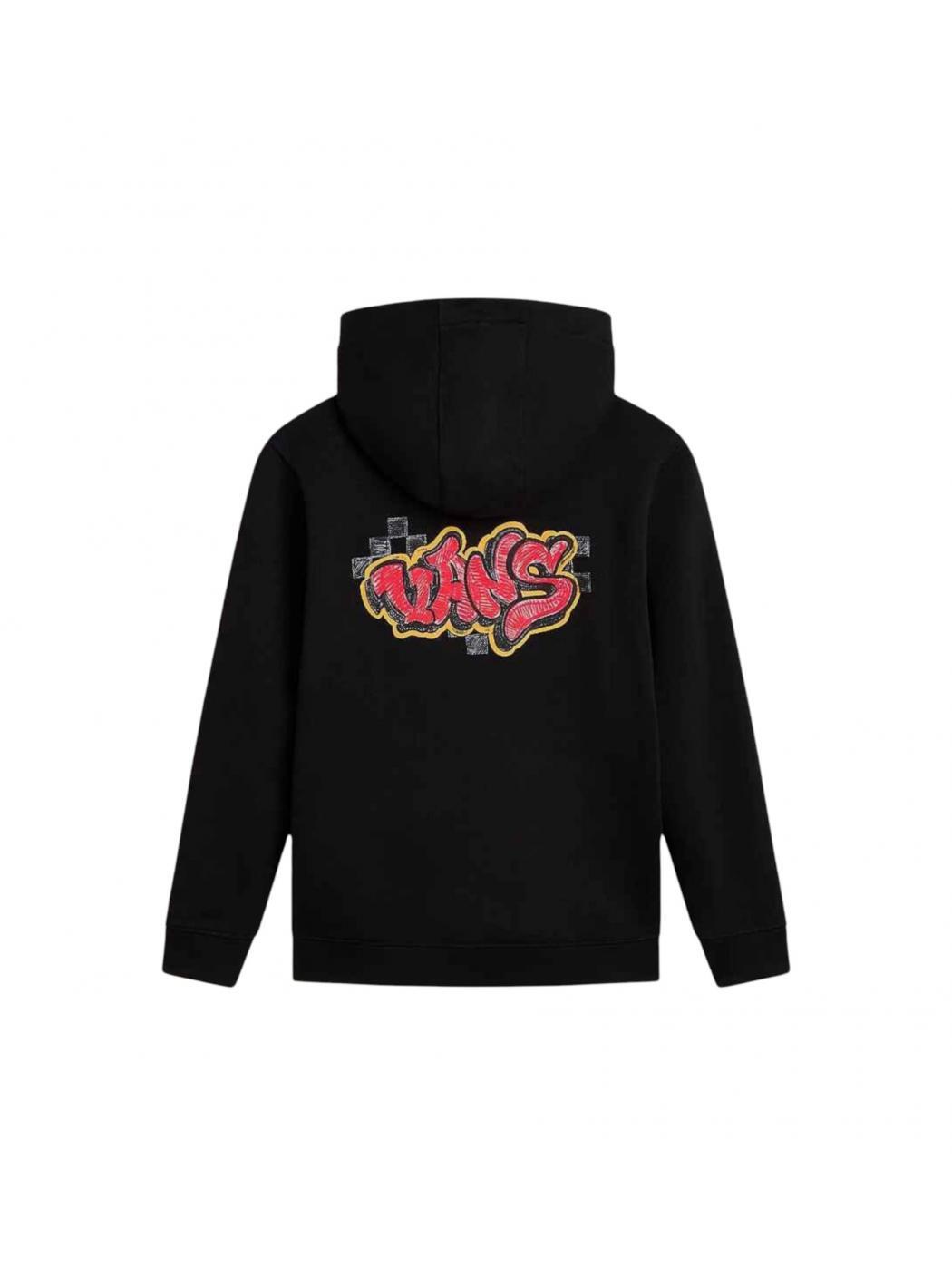 Felpa Bambino   Felpa nero VN000K9HBLK1 3/3