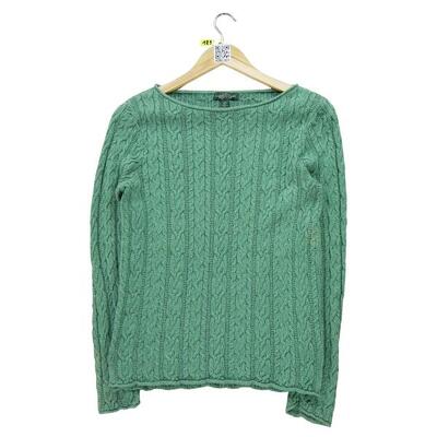 Tweedehands - dames groene trui - goede staat