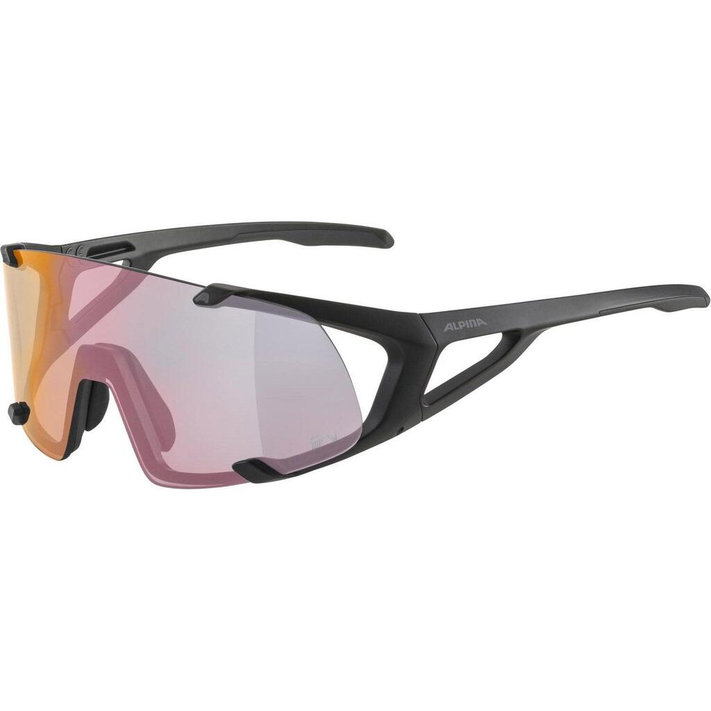 Alpina Hawkeye S QV Sunglasses with Rainbow Mirror