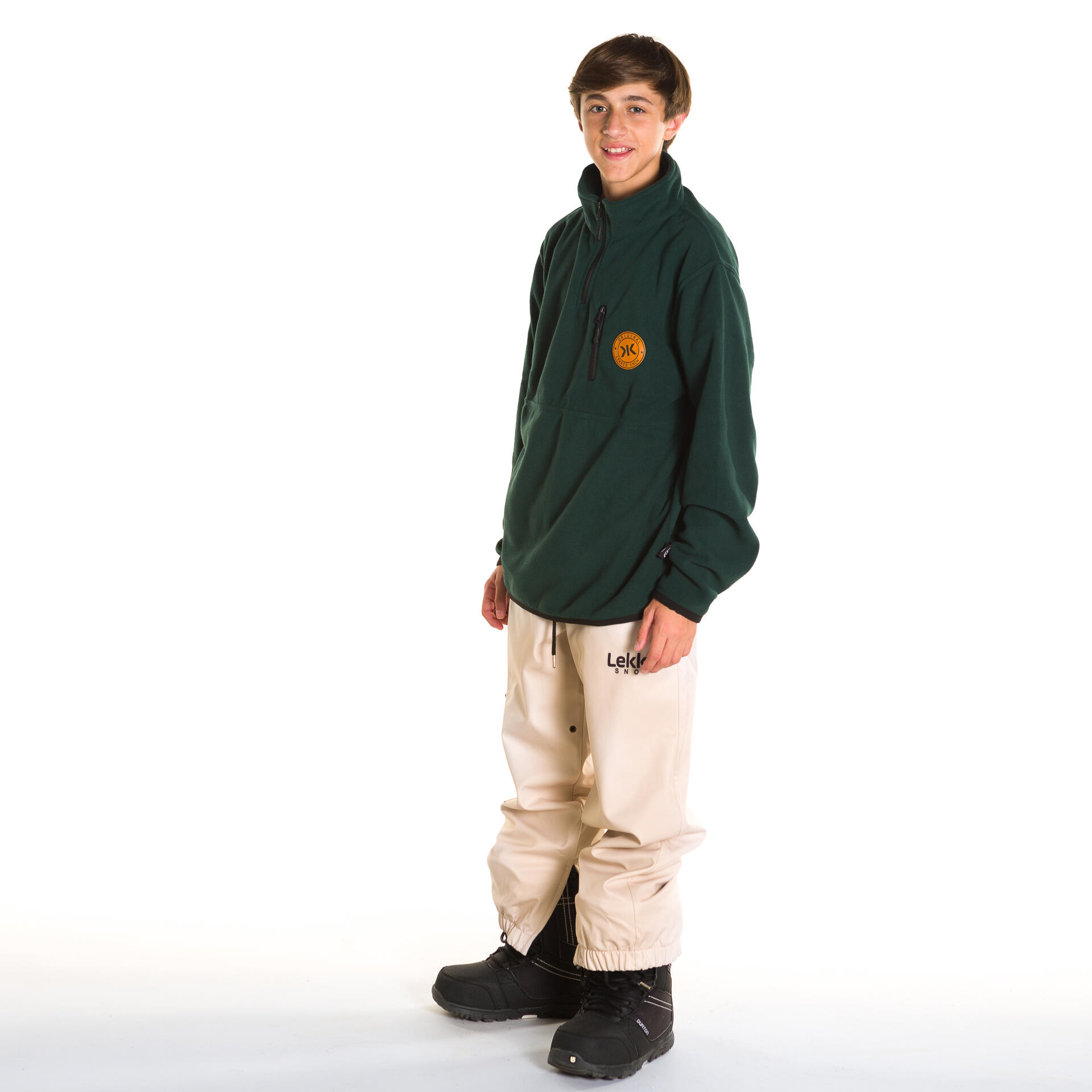 Polaire Kids Pine Needle vert 2/2