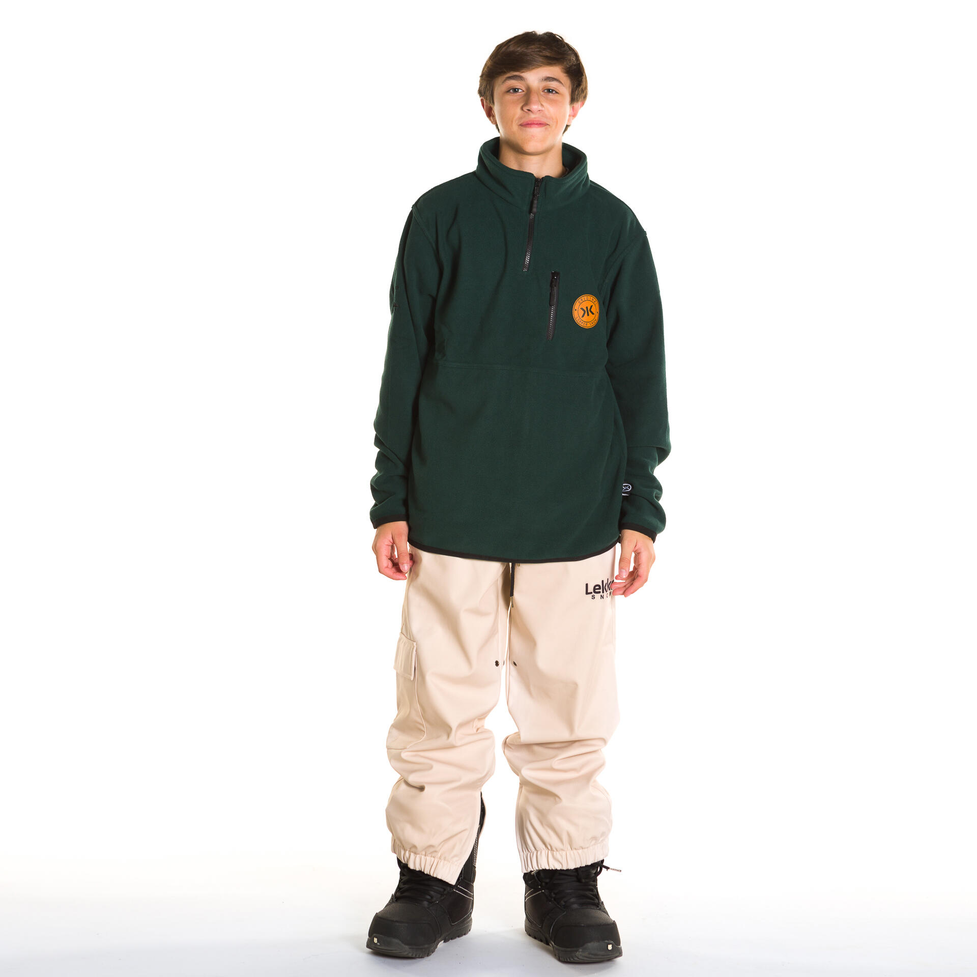 Polaire Kids Pine Needle vert 1/2