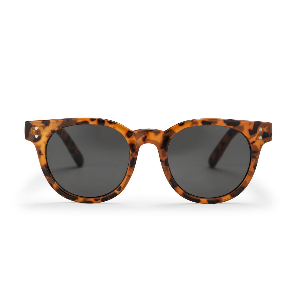 Côte des Basken x Leopard Black Sunglasses