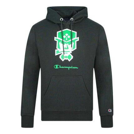 Kapuzenpullover für Herren Damen und Herren Schwarz
